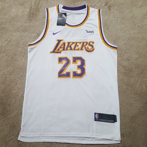 lebron james stitched lakers jersey